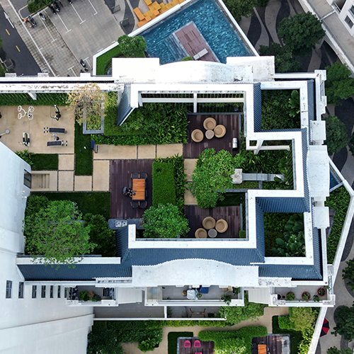 sky oasis rooftop garden
